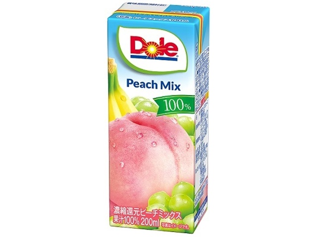 Dole Peach Mix 100% 200ml (Special Order Item) [Purchase 18]