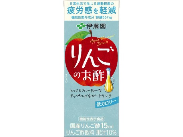 Ito En Functional Food Apple Cider Vinegar, 200ml (Paperback) [Special Order Item] [Purchase 24]