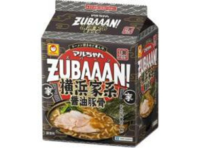 Maruchan Zuban Yokohama Iekei Soy Sauce Pork Bone Noodles (3 servings)  [Purchase 9]