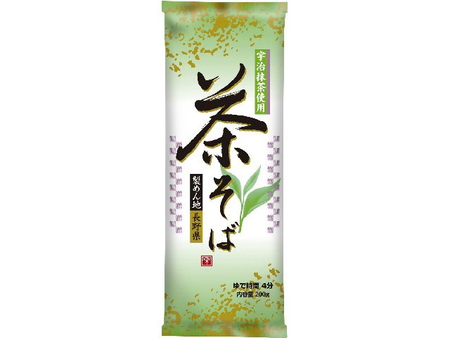 Nippun Uji Matcha Green Tea Soba Noodles 200g (Purchase of 20)