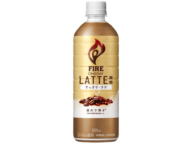 Fire One Day Latte Lightly Sweetened, 600ml [This Month's Special Drink]  [Purchase 24]