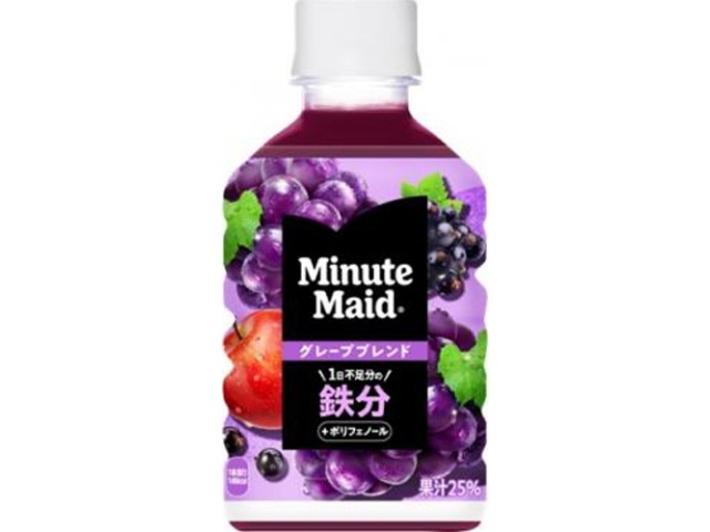 Minute M Grape Blend Iron P 280ml [This Month's Special Drinking Water] Special Order Item [Purchase Quantity: 24]