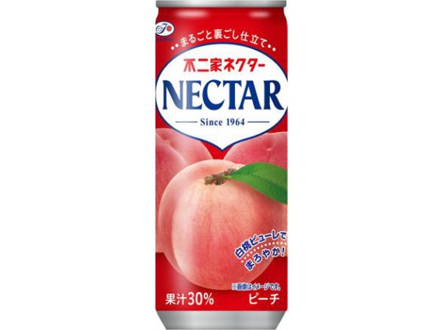 Fujiya Nectar Peach, Large Can (250g) - Special Order Item (30 per can) - Limited Quantity