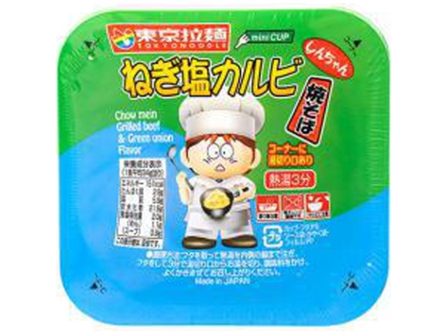 Tokyo Ramen Negi Shio Kalbi Yakisoba (Shrimp and Salt) - Special Order Item (Purchase 30) [Please allow time for delivery]