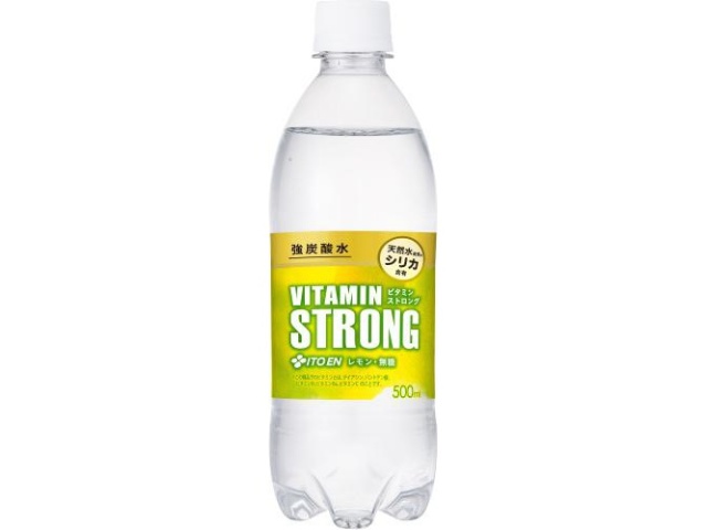 Ito En Vitamin Strong Carbonated Water P 500ml (Special Order Item) [Purchase Quantity: 24]