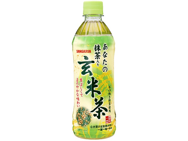 Sangaria Your Matcha Brown Rice Tea P500ml  [Purchase quantity: 24]