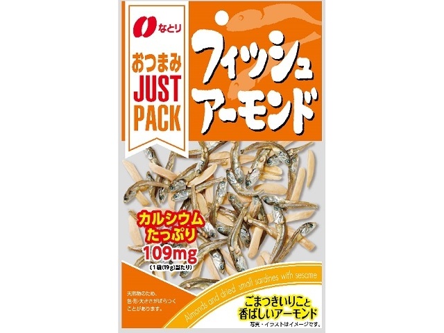 Natori JP Fish Almonds 19g  [Purchase 10]