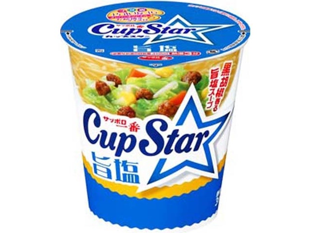 Sapporo Ichiban Cup Star Umami Shio (Savory Salt)  [Purchase 12]