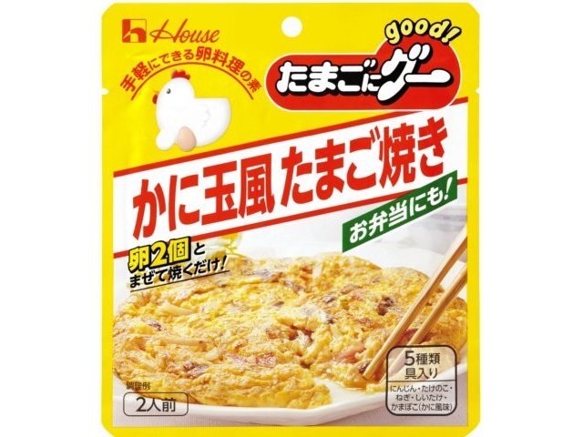 House Foods Tamago Ni Goo Crab-Style Omelet, 65g (Special Order Item) [Purchase 60]