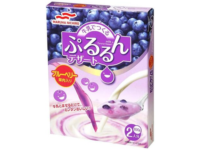 Maruha Pururun Dessert with Blueberry Pulp, 100g (Special Order Item) [Purchase 50]