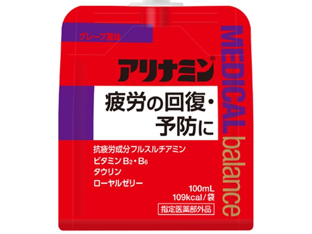 Alinamin Medical Balance Grape 100ml [This Month's Special Drinking Water]  [Purchase 6]