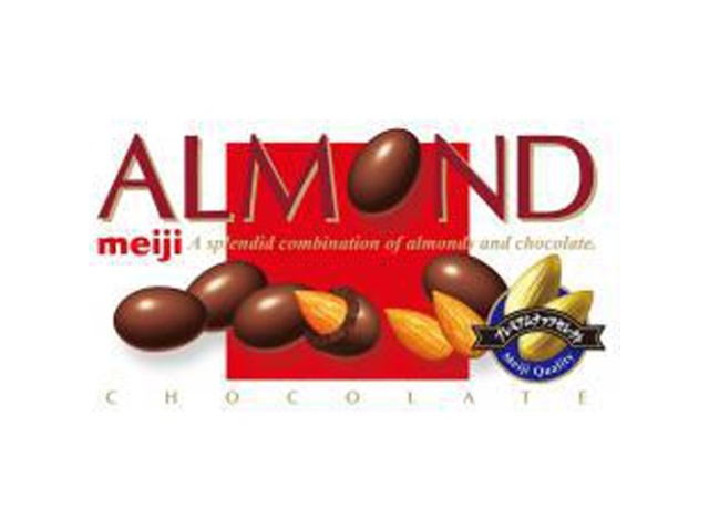 Meiji Almond Chocolate, 79g (Purchase of 10)