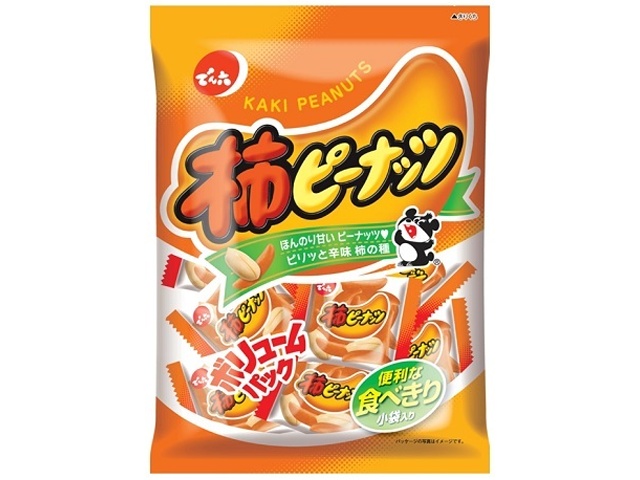 Denroku Persimmon Peanuts 350g (Special Order Item) [Purchase 16]
