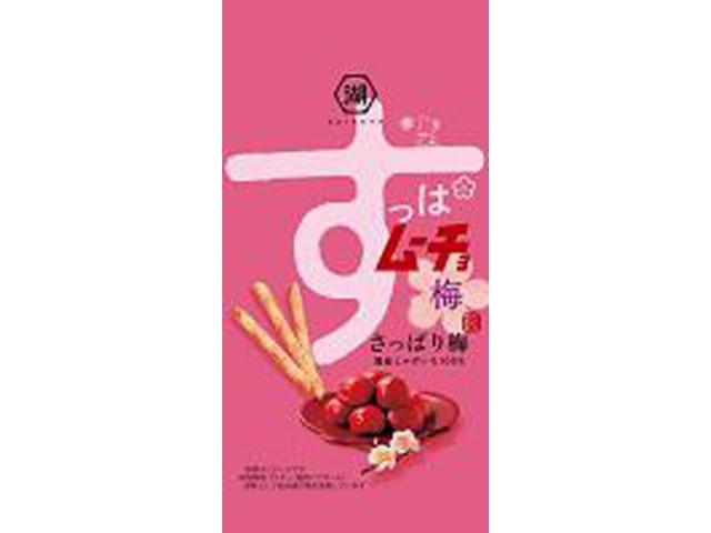 Koikeya ST Suppa Mucho Refreshing Plum Slim 34g (Purchase of 6)