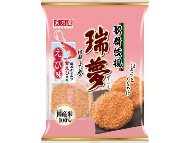 Tennoya Kabukiage, Mizumu Shrimp Flavor, 6 Pieces (Purchase 12)
