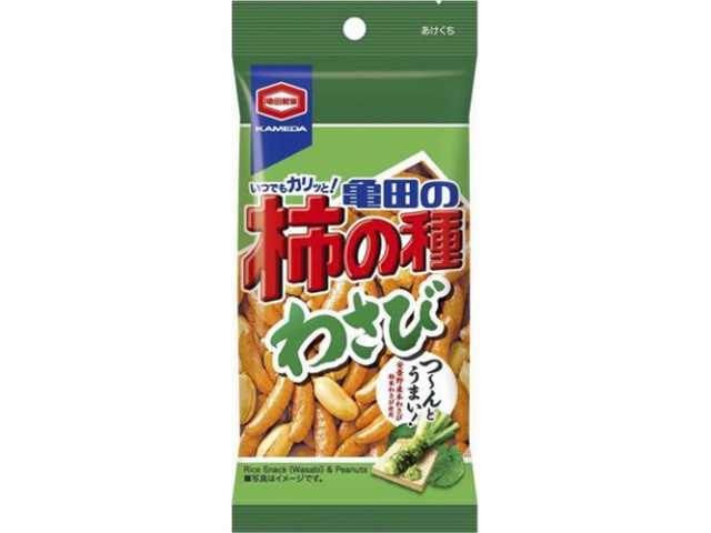 Kameda Kakinotane Wasabi 57g (Pack of 12)