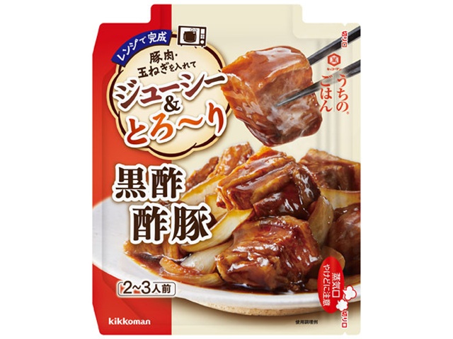 Kikkoman Sweet and Sour Pork with Black Vinegar, 60g (Special Order Item) [Purchase 40]