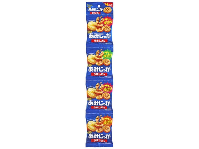 Tohato Mini Amijaga (4-pack) Umashio Flavor (Special Order Item) [Purchase 15]