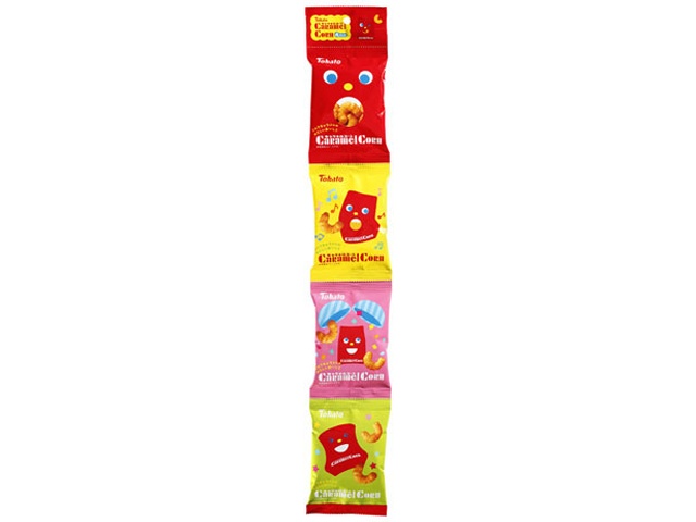 Tohato Caramel Corn 4-pack (15 pieces)