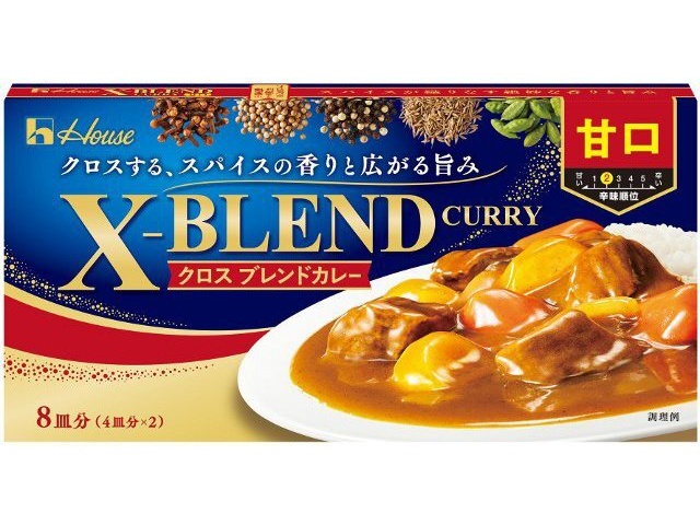 House Foods Cross Blend Curry, Mild, 140g (Special Order Item) [Purchase Quantity: 60]