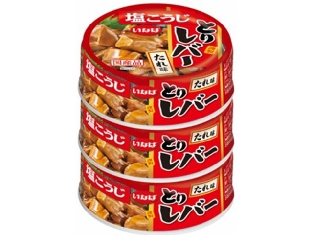 Inaba Chicken Liver Sauce Flavor, 65g x 3 cans (Special Order Item) [Purchase Quantity: 15]