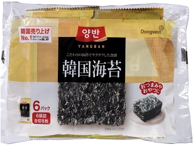 Korean Seaweed Milt, 6 Packs [This Month's Special Sale]  [Purchase 10]