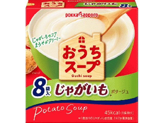 Pokka Sapporo Food Homemade Soup Potatoes (8 bags per box) [Special Order Item] [Purchase Quantity: 40]