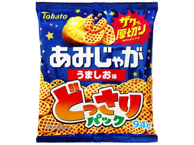Tohato Large Pack of Amijaga Umashio Flavor, 94g (Special Order Item) [Purchase Quantity: 20]