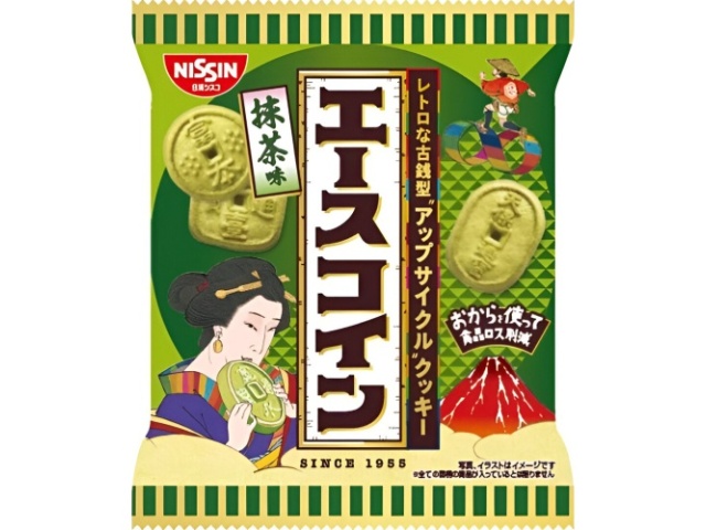Cisco Ace Coin Matcha Flavor 75g (Special Order Item) [Purchase Quantity: 20]