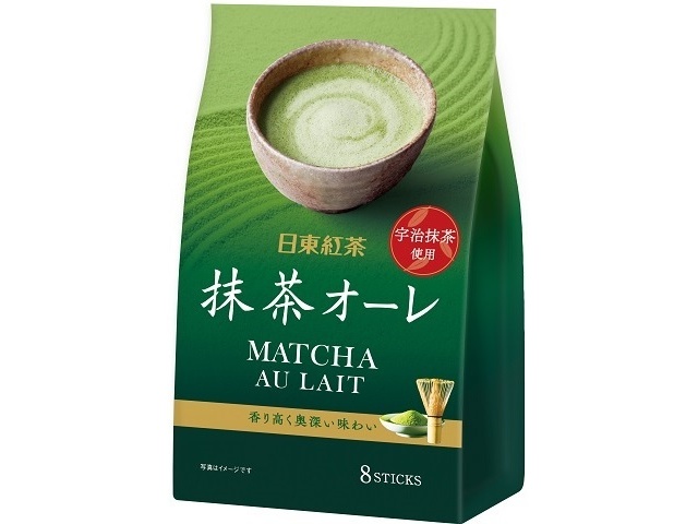 Nitto Black Tea Matcha Au Lait 8P (Special Order Item) [Purchase Quantity: 24]