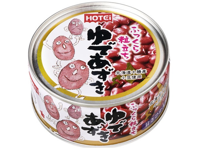 Hotei Plump Boiled Azuki Beans from Hokkaido, 165g (Special Order Item) [Purchase Quantity: 48]