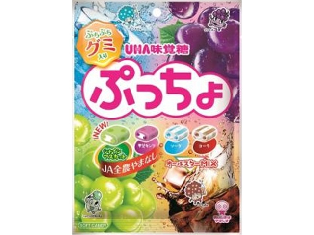 Mikakuto Puccho Bags, 4 Assorted Flavors (Purchase 6)