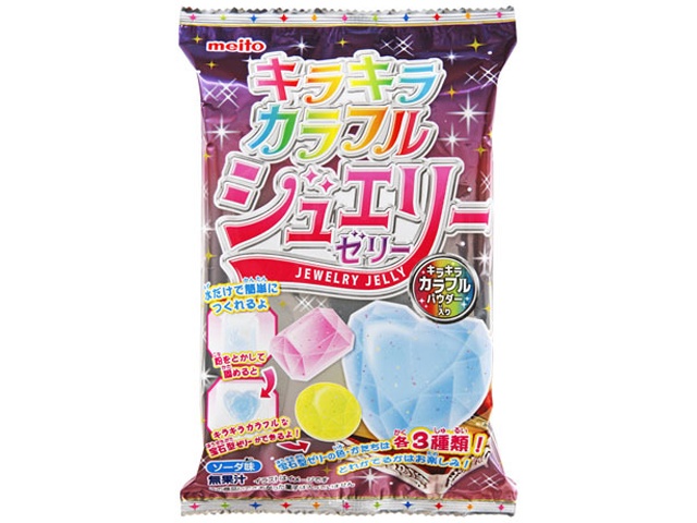 Meito Sparkly Colorful Jewelry Jelly (Purchase 6 pieces)