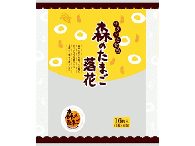 Kashiwado Forest Eggs, Falling Flowers, 16 pieces [Purchase 12]