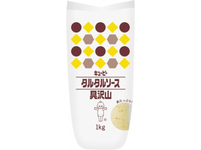 QP Tartar Sauce with Tons of Ingredients, 1kg, Commercial Use, Special Order Item [Purchase 10]