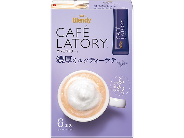 AGF Cafe Latory Rich Milk Tea Latte (6 bottles) [This month's special offer: Favorite beverage]  [Purchase 6]