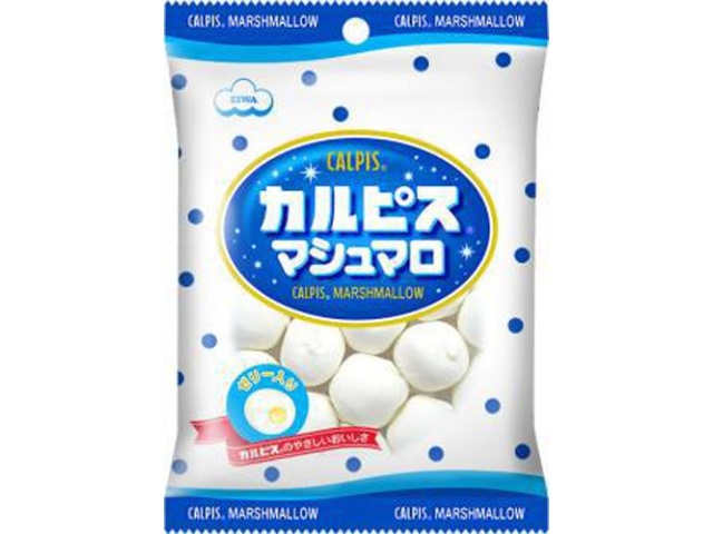 EIWA Calpis Marshmallows, 65g (Pack of 12)