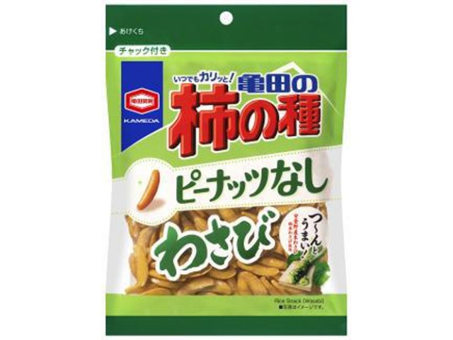 Kameda Kakinotane Peanut Wasabi Flavor, 91g (Pack of 12)