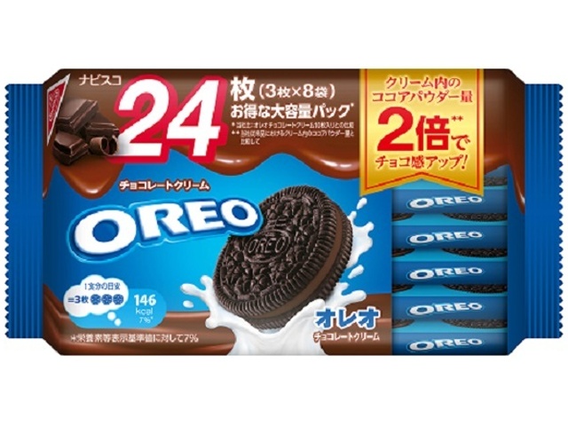 Oreo Chocolate Cream 24-piece Family Pack (Purchase 12 pieces)