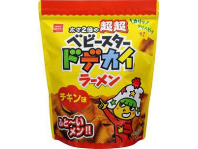 Oyatsu Company Super Huge Ramen, Chicken Flavor, 135g (Special Order Item) [Purchase 12]