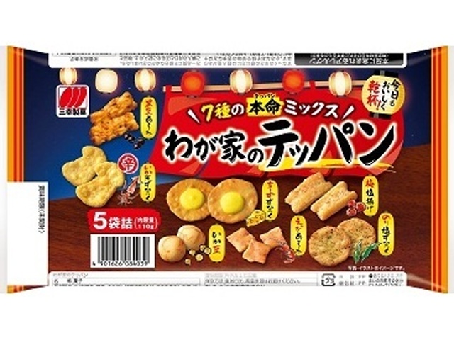Sanko Confectionery My Home's Teppan, 110g (Purchase of 12)
