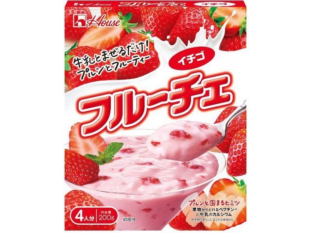 House Foods Fruche Strawberry 200g (Pack of 10)