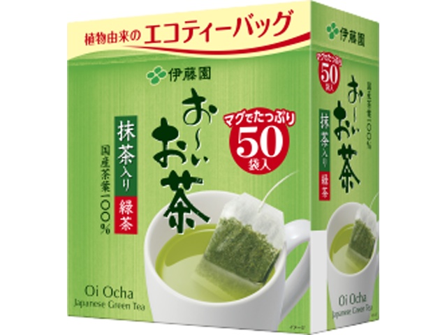 Ito En Oi Ocha Eco Green Tea Bags, 50 bags (Special Order Item) [Purchase 5]