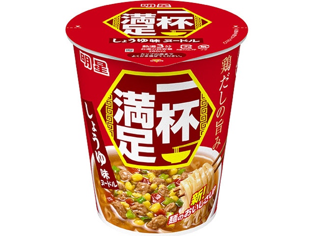 Myojo Ippai Manzoku Soy Sauce Noodles (12 pieces)