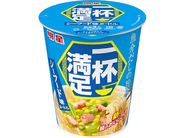 Myojo Ippai Manzoku Seafood Flavor Noodles (12 pieces)