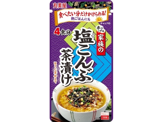 Marumiya Family Salted Kelp Chazuke (Cheddar Rice with Green Tea) 28g (Special Order Item) [Purchase Quantity: 60]