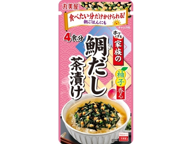 Marumiya Family Sea Bream Dashi Chazuke (Orange Tea Rice) 25g (Special Order Item) [Purchase Quantity: 60]
