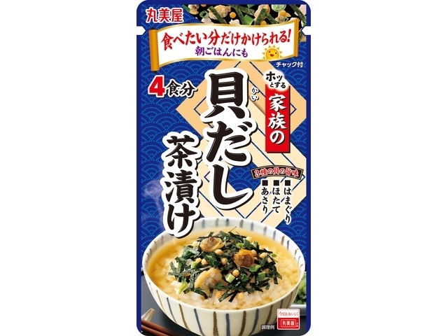 Marumiya Family Shellfish Broth Chazuke (25g) - Special Order Item (Purchase Quantity: 60)