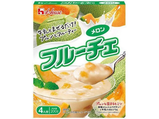 House Foods Fruche Melon 200g (Special Order Item) [Purchase Quantity: 60]