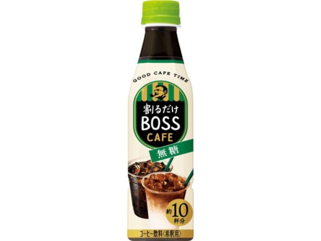 Boss Cafe Unsweetened P 340ml (Just Break) - Special Order Item [Purchase Quantity: 24]